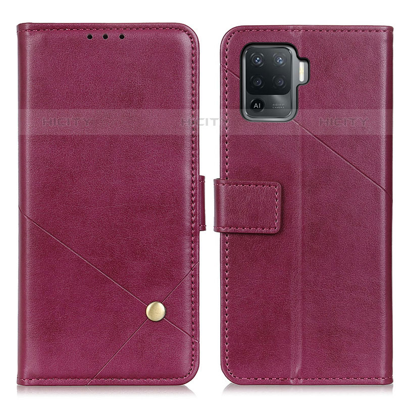 Funda de Cuero Cartera con Soporte Carcasa D04Y para Oppo A94 4G