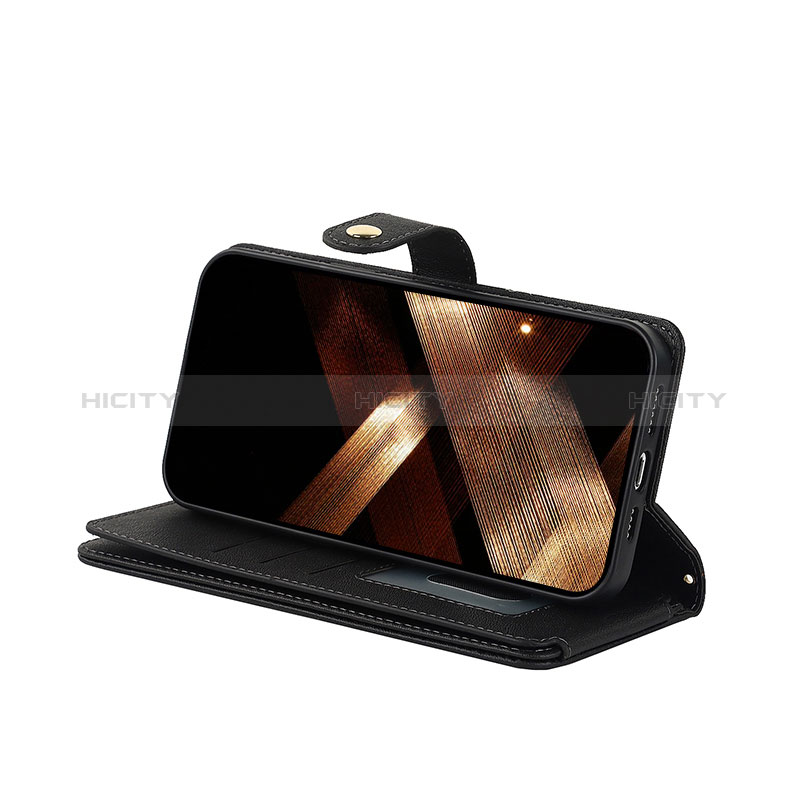 Funda de Cuero Cartera con Soporte Carcasa D06T para Apple iPhone 14 Pro Max