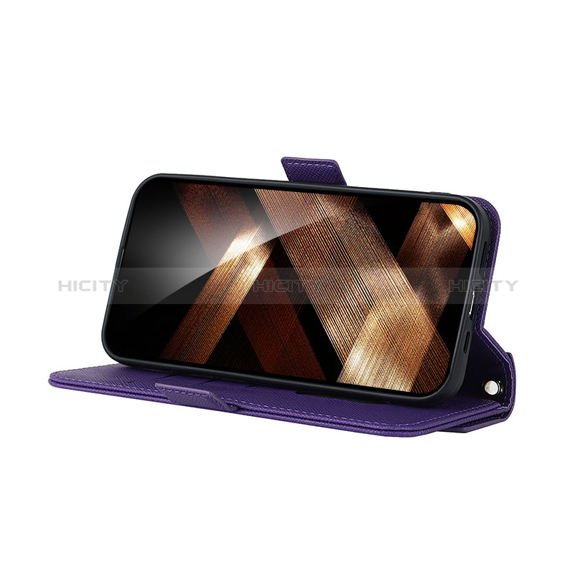 Funda de Cuero Cartera con Soporte Carcasa D07T para Apple iPhone 14 Pro Max