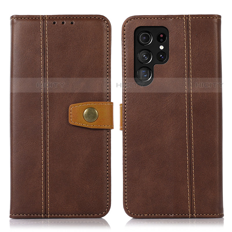 Funda de Cuero Cartera con Soporte Carcasa D11T para Samsung Galaxy S21 Ultra 5G