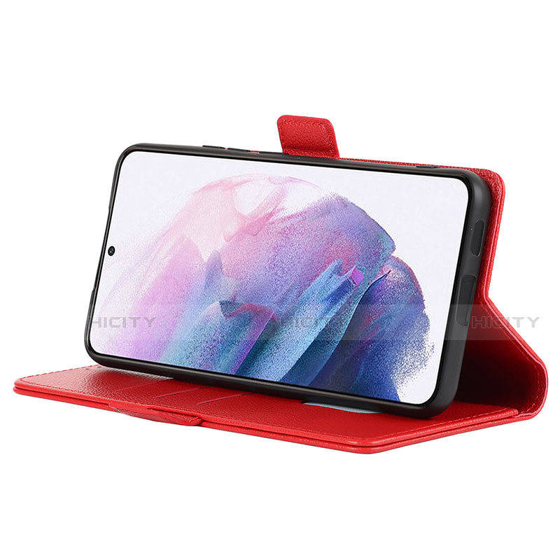 Funda de Cuero Cartera con Soporte Carcasa D12T para Samsung Galaxy S21 5G