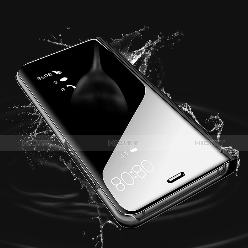 Funda de Cuero Cartera con Soporte Carcasa Espejo Carcasa para Samsung Galaxy A8s SM-G8870