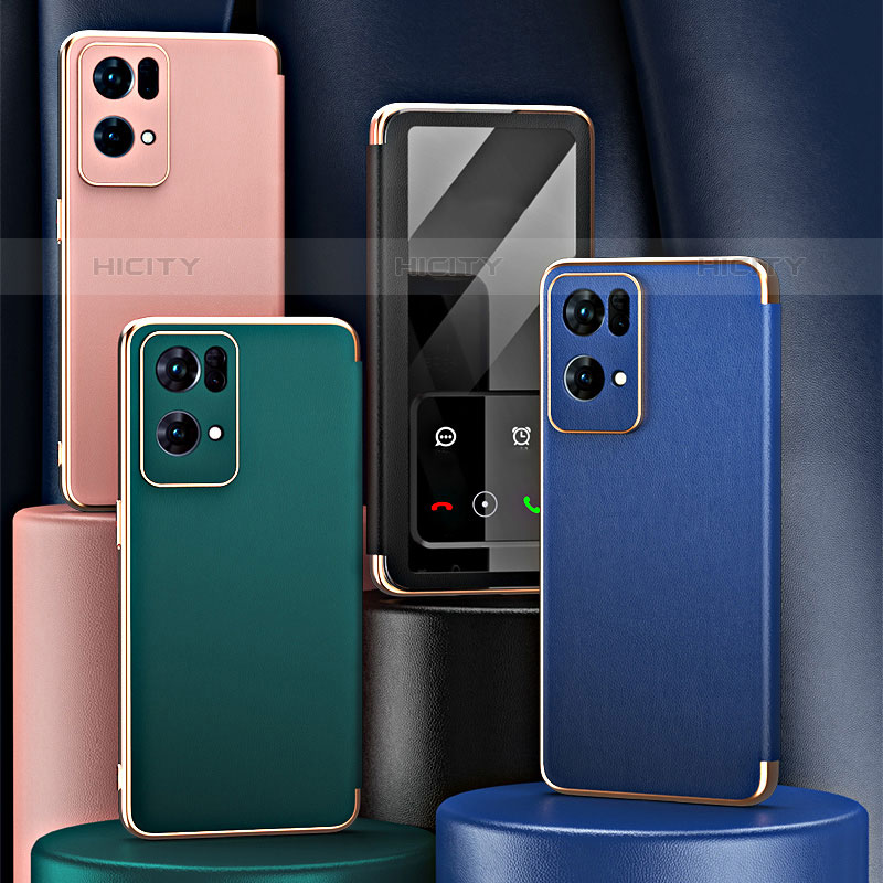 Funda de Cuero Cartera con Soporte Carcasa GS1 para Oppo Reno7 Pro 5G