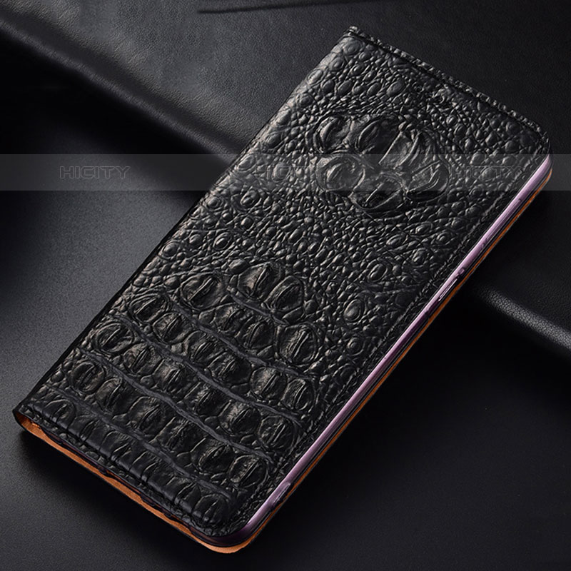 Funda de Cuero Cartera con Soporte Carcasa H01P para Oppo A33