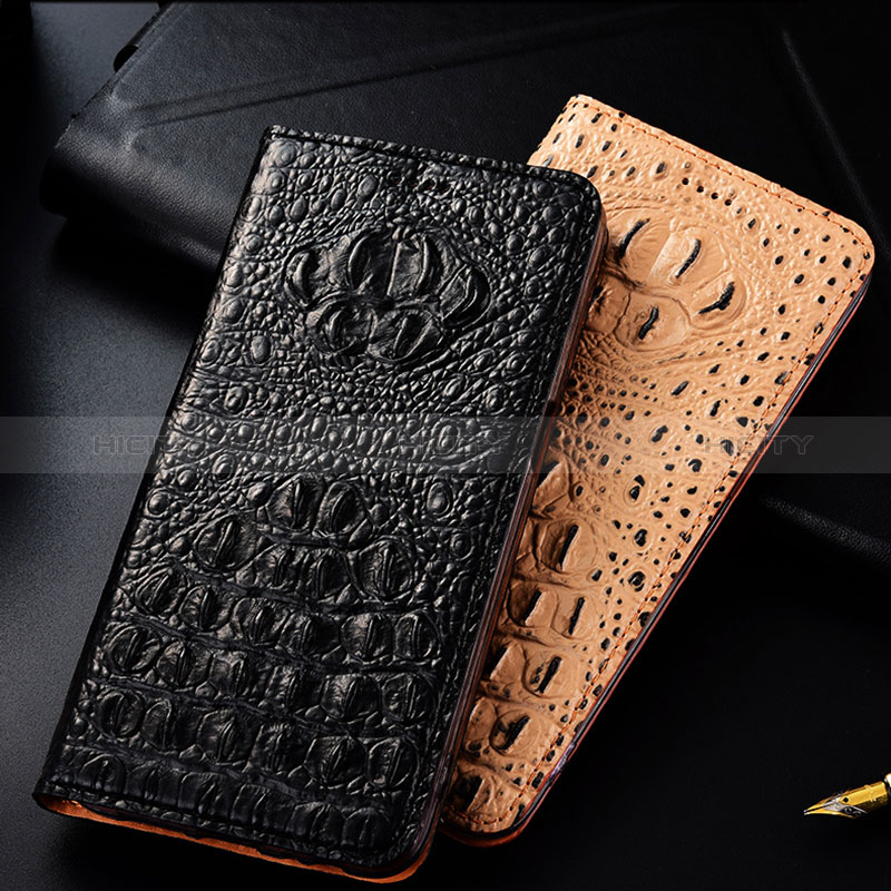 Funda de Cuero Cartera con Soporte Carcasa H01P para Samsung Galaxy M30