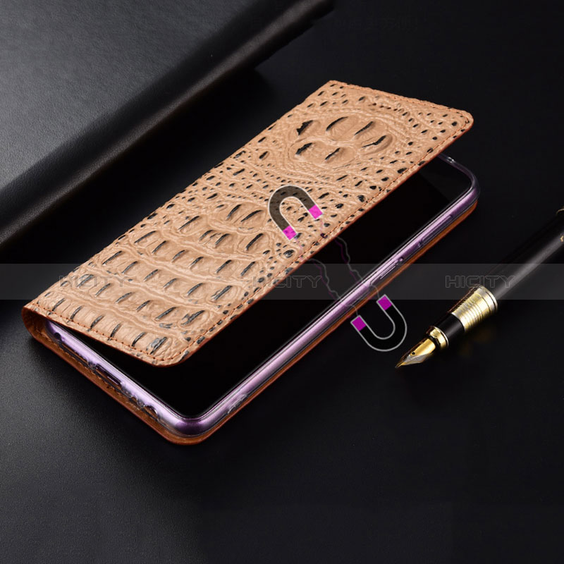 Funda de Cuero Cartera con Soporte Carcasa H01P para Xiaomi Mi Note 10 Lite