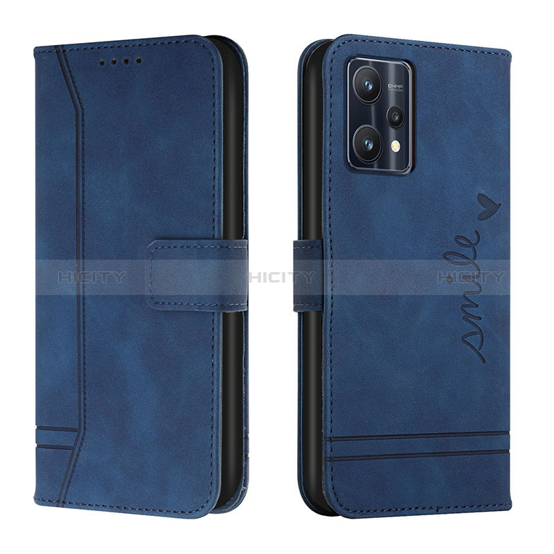 Funda de Cuero Cartera con Soporte Carcasa H01X para Realme 9 Pro 5G
