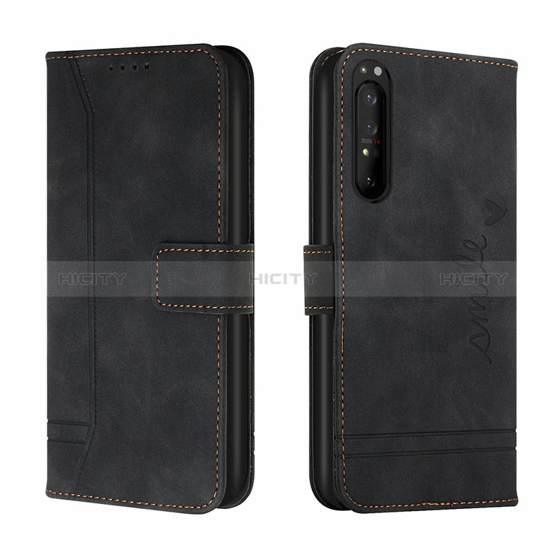 Funda de Cuero Cartera con Soporte Carcasa H01X para Sony Xperia 5 II