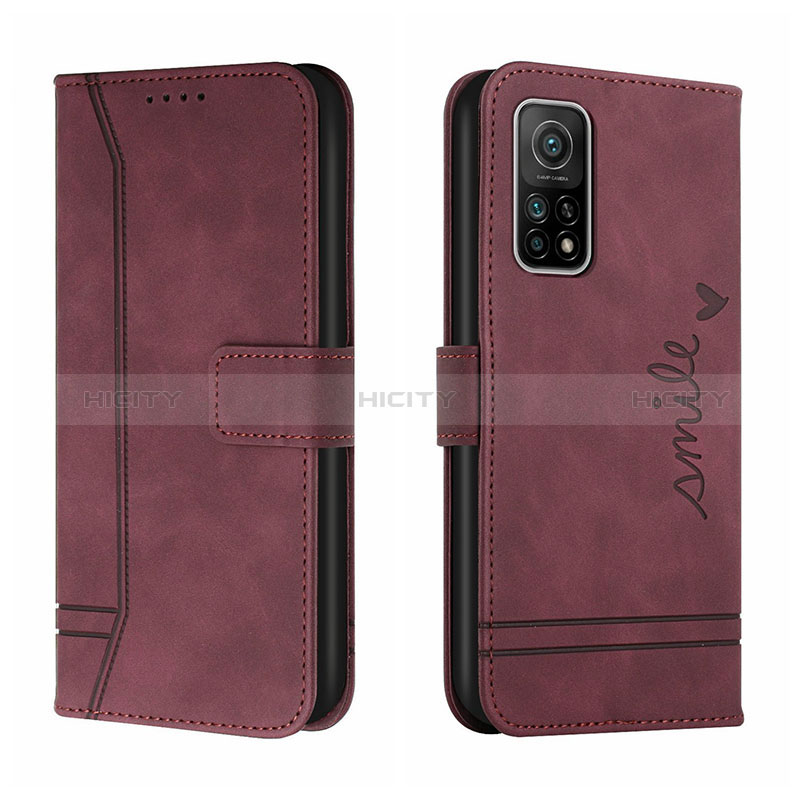 Funda de Cuero Cartera con Soporte Carcasa H01X para Xiaomi Mi 10T Pro 5G