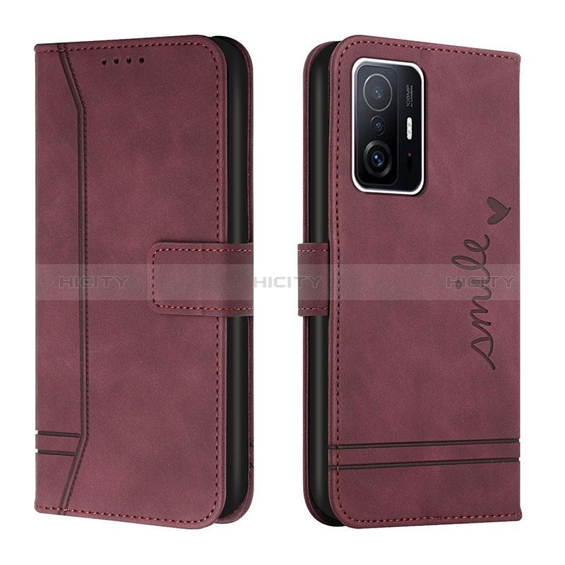 Funda de Cuero Cartera con Soporte Carcasa H01X para Xiaomi Mi 11T Pro 5G