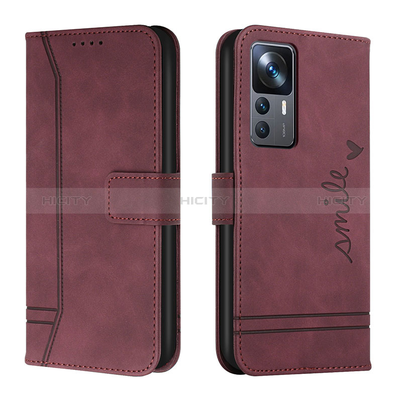 Funda de Cuero Cartera con Soporte Carcasa H01X para Xiaomi Mi 12T Pro 5G