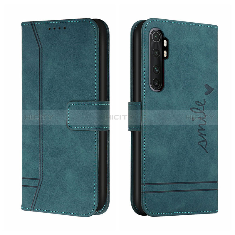 Funda de Cuero Cartera con Soporte Carcasa H01X para Xiaomi Mi Note 10 Lite