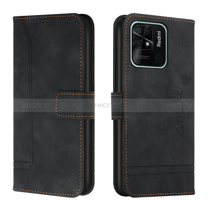 Funda de Cuero Cartera con Soporte Carcasa H01X para Xiaomi Redmi 10C 4G