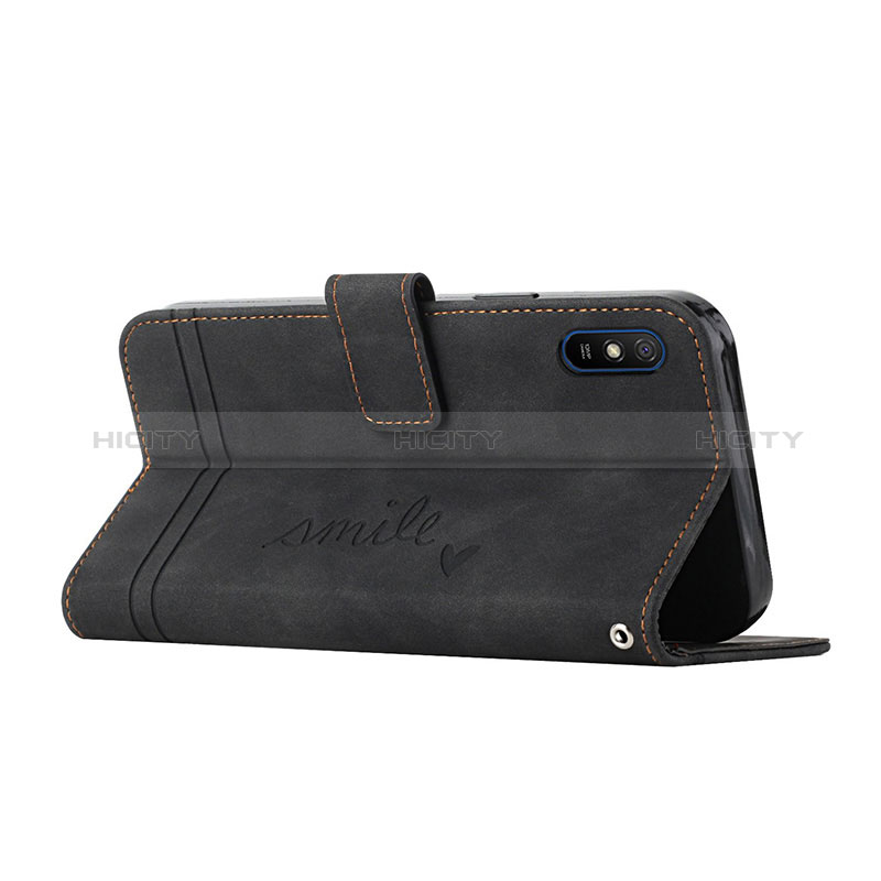 Funda de Cuero Cartera con Soporte Carcasa H01X para Xiaomi Redmi 9AT