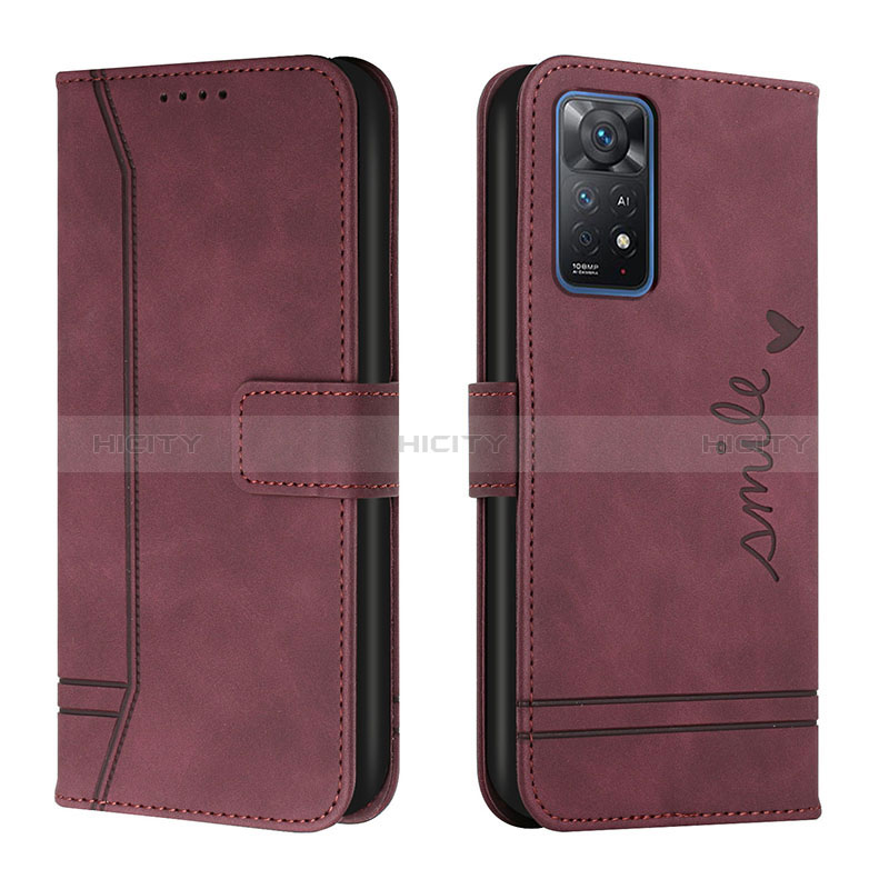 Funda de Cuero Cartera con Soporte Carcasa H01X para Xiaomi Redmi Note 11 Pro 4G