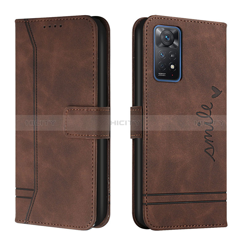 Funda de Cuero Cartera con Soporte Carcasa H01X para Xiaomi Redmi Note 11 Pro 4G