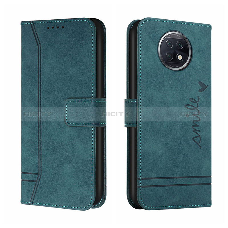 Funda de Cuero Cartera con Soporte Carcasa H01X para Xiaomi Redmi Note 9T 5G