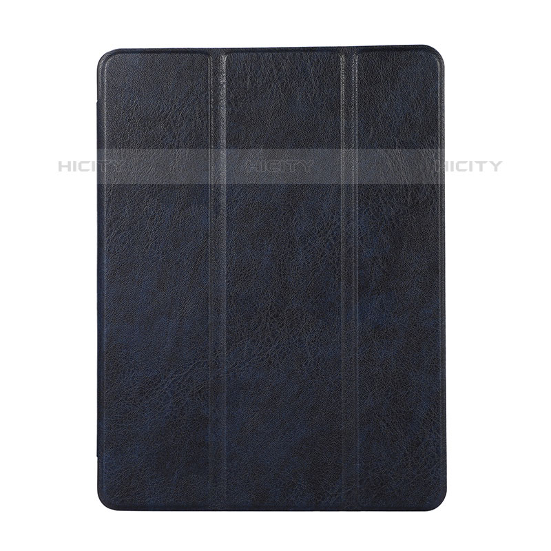 Funda de Cuero Cartera con Soporte Carcasa H02 para Apple iPad Mini 4 Azul