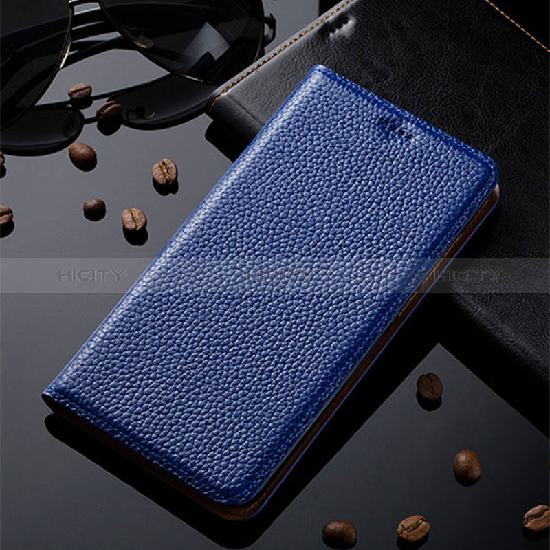 Funda de Cuero Cartera con Soporte Carcasa H02P para Apple iPhone 12 Pro