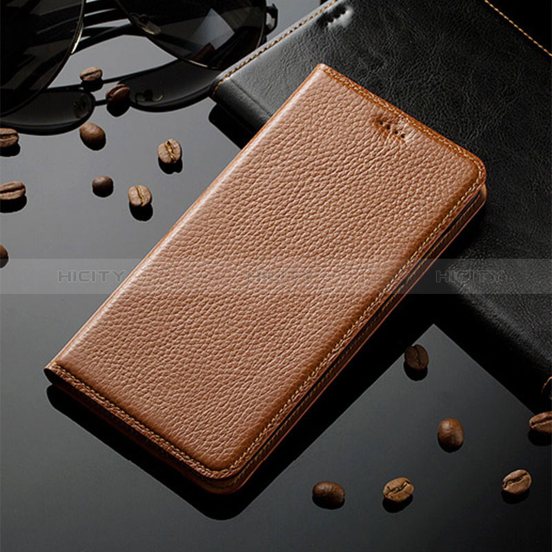 Funda de Cuero Cartera con Soporte Carcasa H02P para Apple iPhone 6