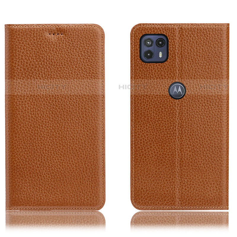 Funda de Cuero Cartera con Soporte Carcasa H02P para Motorola Moto G50 5G