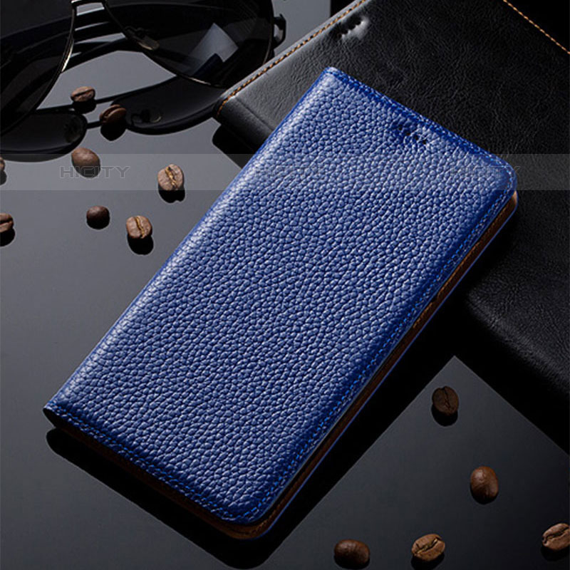 Funda de Cuero Cartera con Soporte Carcasa H02P para Oppo A53s