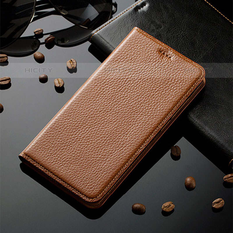 Funda de Cuero Cartera con Soporte Carcasa H02P para Oppo A53s