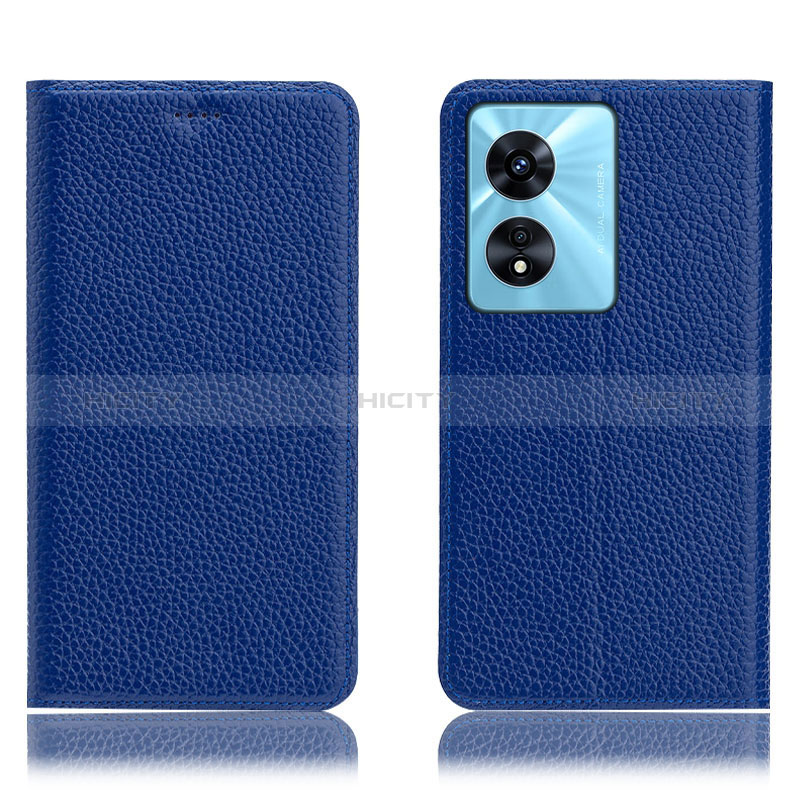 Funda de Cuero Cartera con Soporte Carcasa H02P para Oppo A97 5G