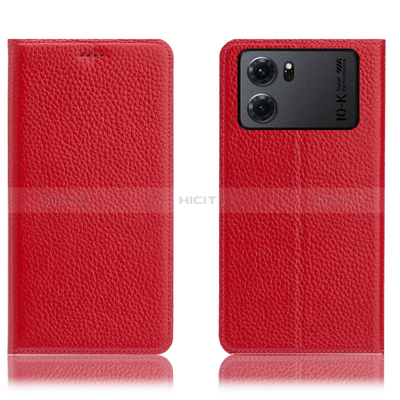 Funda de Cuero Cartera con Soporte Carcasa H02P para Oppo K10 5G