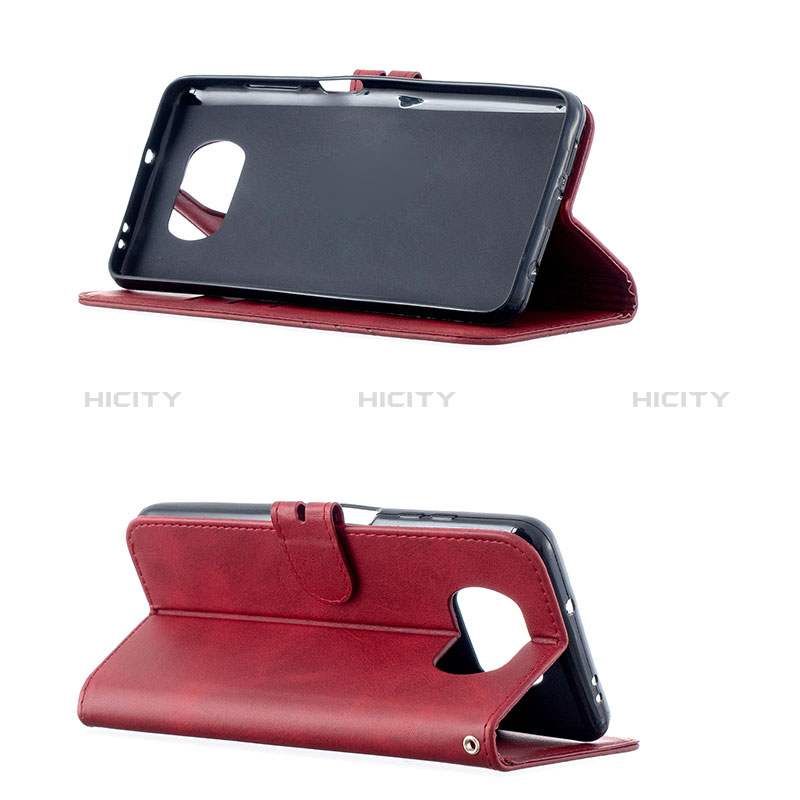 Funda de Cuero Cartera con Soporte Carcasa H02X para Xiaomi Poco X3 NFC