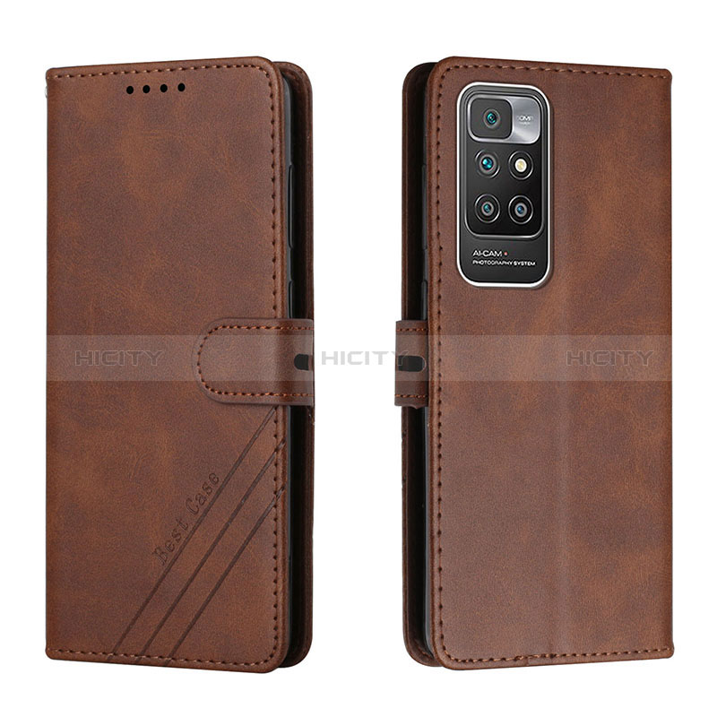 Funda de Cuero Cartera con Soporte Carcasa H02X para Xiaomi Redmi 10 4G