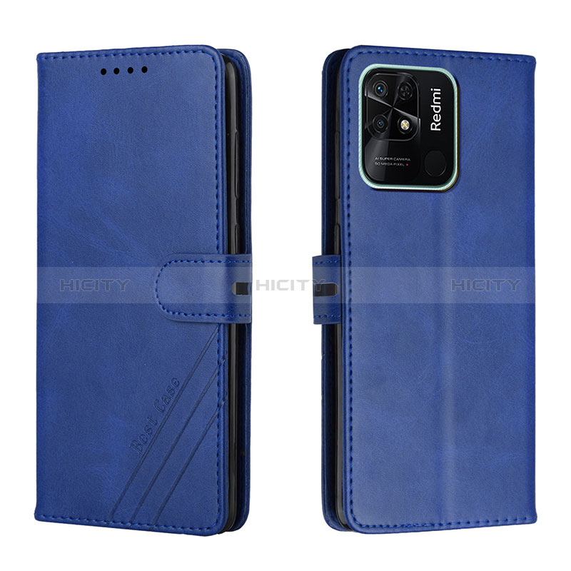 Funda de Cuero Cartera con Soporte Carcasa H02X para Xiaomi Redmi 10 India