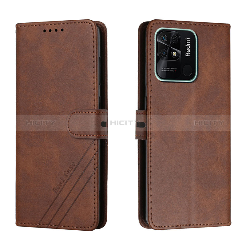 Funda de Cuero Cartera con Soporte Carcasa H02X para Xiaomi Redmi 10C 4G