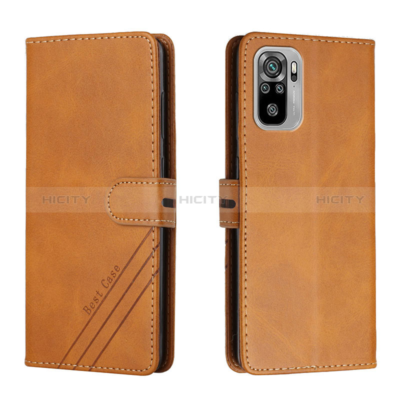 Funda de Cuero Cartera con Soporte Carcasa H02X para Xiaomi Redmi Note 10 4G