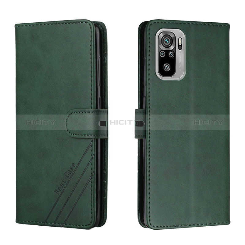 Funda de Cuero Cartera con Soporte Carcasa H02X para Xiaomi Redmi Note 10 4G