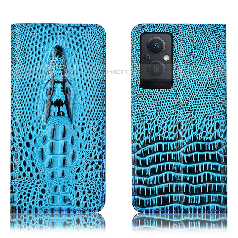 Funda de Cuero Cartera con Soporte Carcasa H03P para OnePlus Nord N20 5G