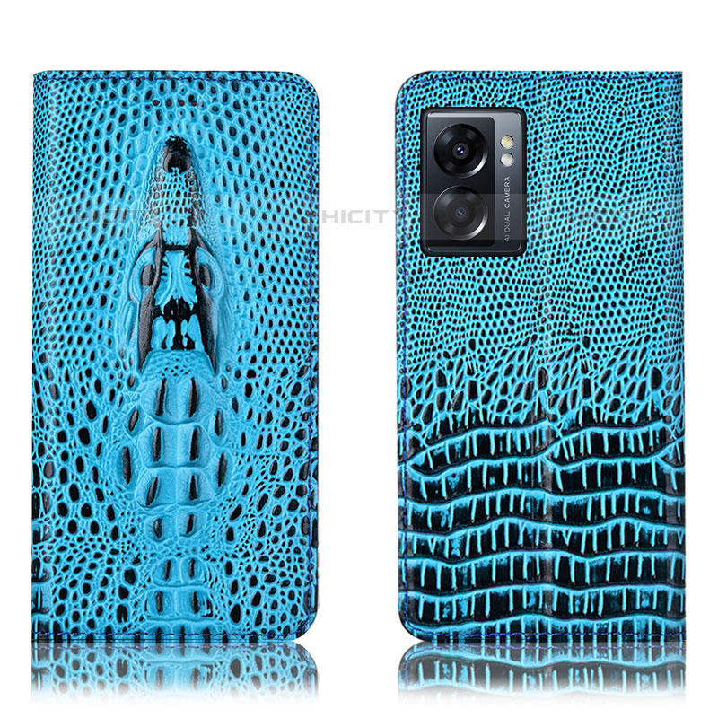 Funda de Cuero Cartera con Soporte Carcasa H03P para OnePlus Nord N300 5G