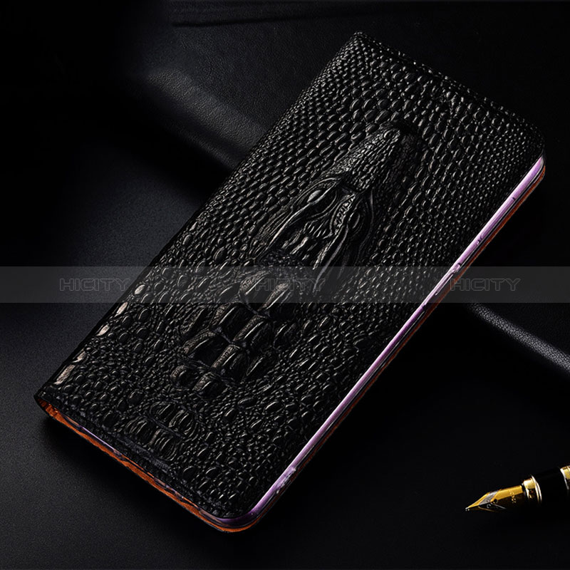 Funda de Cuero Cartera con Soporte Carcasa H03P para Samsung Galaxy A41