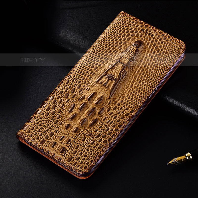 Funda de Cuero Cartera con Soporte Carcasa H03P para Samsung Galaxy M02s