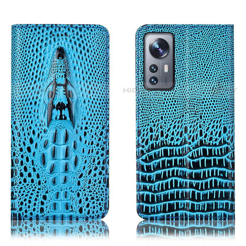 Funda de Cuero Cartera con Soporte Carcasa H03P para Xiaomi Mi 12S Pro 5G