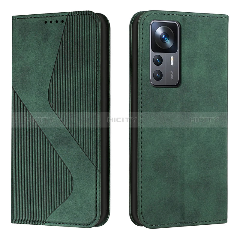 Funda de Cuero Cartera con Soporte Carcasa H03X para Xiaomi Mi 12T Pro 5G