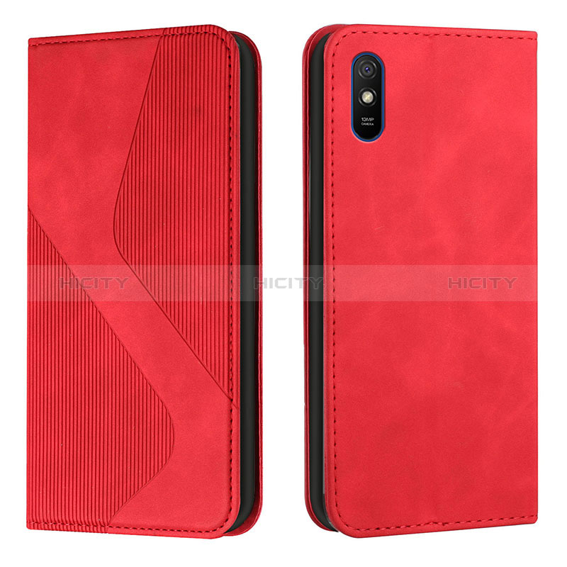 Funda de Cuero Cartera con Soporte Carcasa H03X para Xiaomi Redmi 9AT