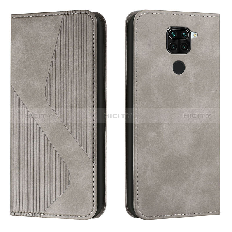 Funda de Cuero Cartera con Soporte Carcasa H03X para Xiaomi Redmi Note 9