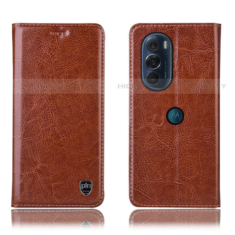 Funda de Cuero Cartera con Soporte Carcasa H04P para Motorola Moto Edge X30 5G