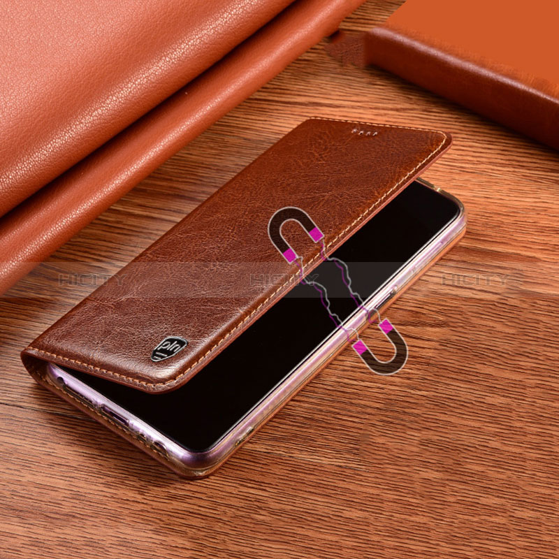 Funda de Cuero Cartera con Soporte Carcasa H04P para Oppo A57 5G