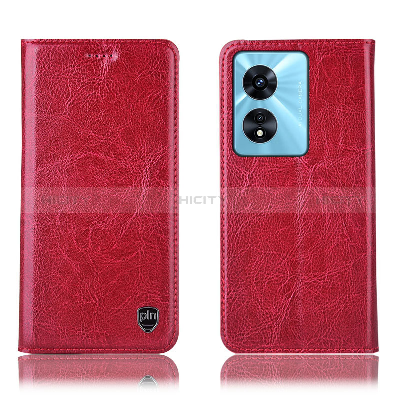 Funda de Cuero Cartera con Soporte Carcasa H04P para Oppo A78 5G