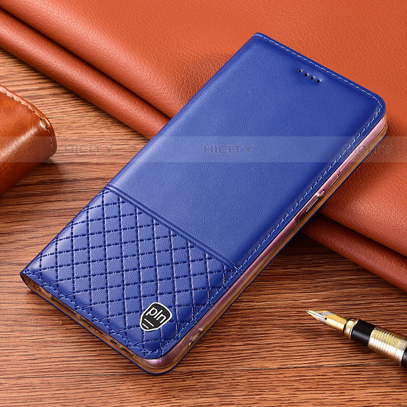 Funda de Cuero Cartera con Soporte Carcasa H04P para Samsung Galaxy S21 Ultra 5G