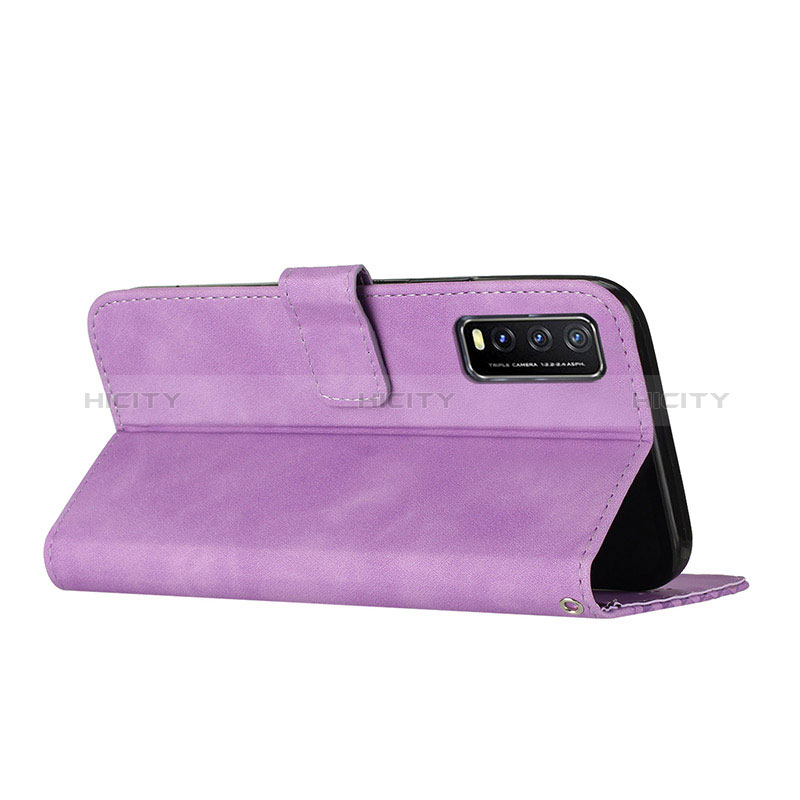 Funda de Cuero Cartera con Soporte Carcasa H04X para Vivo Y11s