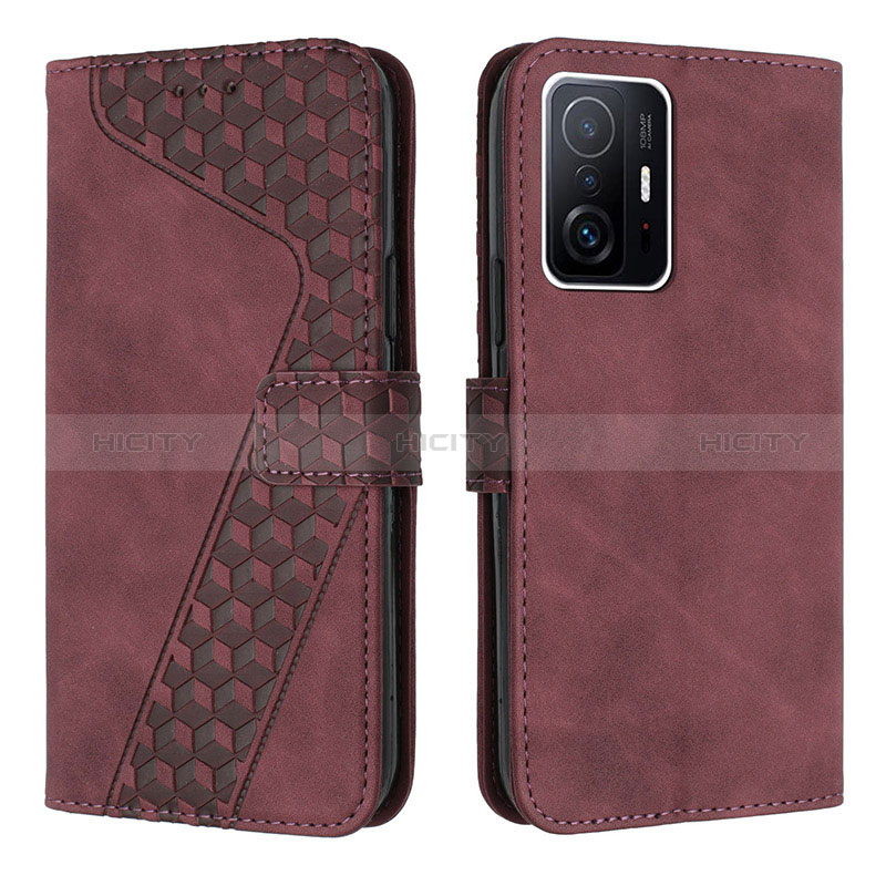 Funda de Cuero Cartera con Soporte Carcasa H04X para Xiaomi Mi 11T Pro 5G