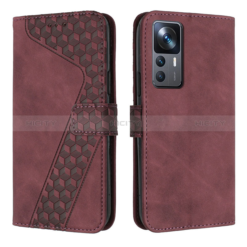 Funda de Cuero Cartera con Soporte Carcasa H04X para Xiaomi Mi 12T 5G